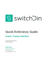 SwitchDin Residential Droplet Quick Reference Manual предпросмотр