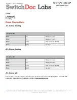 Предварительный просмотр 13 страницы SwitchDoc Labs 0097-060916-01 Product Specification