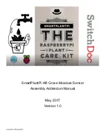 SwitchDoc Labs SmartPlantPi Assembly Addendum Manual preview