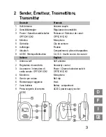 Предварительный просмотр 3 страницы switel BCC 47 Operating Instructions Manual