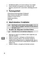 Preview for 8 page of switel BCC 50 Operating Instructions Manual