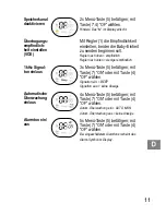 Предварительный просмотр 11 страницы switel BCC 50 Operating Instructions Manual