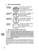 Preview for 12 page of switel BCC 50 Operating Instructions Manual