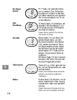 Preview for 14 page of switel BCC 50 Operating Instructions Manual