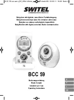 switel BCC 59 Operating Instructions Manual предпросмотр