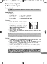 Предварительный просмотр 15 страницы switel BCC 59 Operating Instructions Manual