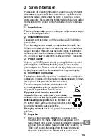 Предварительный просмотр 19 страницы switel BCE11 Operating Instructions Manual