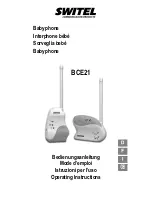 Предварительный просмотр 1 страницы switel BCE21 Operating Instructions Manual