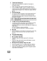 Предварительный просмотр 22 страницы switel BCE21 Operating Instructions Manual