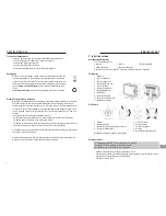 Предварительный просмотр 3 страницы switel BCF 298 Operating Instructions Manual