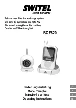 switel BCF820 Operating Instructions Manual preview