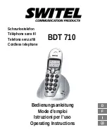 switel BDT 710 Operating Instructions Manual предпросмотр