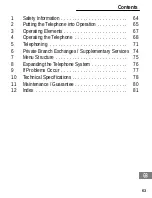 Предварительный просмотр 63 страницы switel BDT 710 Operating Instructions Manual