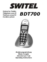 switel BDT700 Operating Instructions Manual предпросмотр