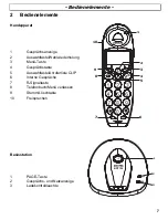 Предварительный просмотр 7 страницы switel BDT700 Operating Instructions Manual