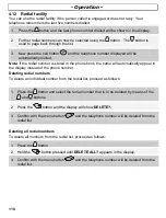 Предварительный просмотр 110 страницы switel BDT750 Operating Instructions Manual