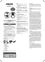 Preview for 1 page of switel BH 170 Operating Instructions