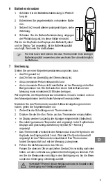 Предварительный просмотр 5 страницы switel BH311 Operating Instructions Manual