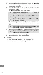 Предварительный просмотр 24 страницы switel BH311 Operating Instructions Manual