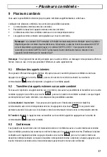 Предварительный просмотр 37 страницы switel CD727 Operating Instructions Manual