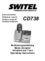 switel CD738 Operating Instructions Manual предпросмотр