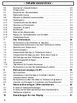 Preview for 4 page of switel CD738 Operating Instructions Manual