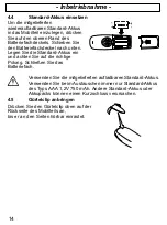 Preview for 14 page of switel CD738 Operating Instructions Manual