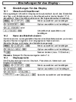 Preview for 41 page of switel CD738 Operating Instructions Manual