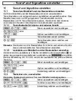 Preview for 43 page of switel CD738 Operating Instructions Manual