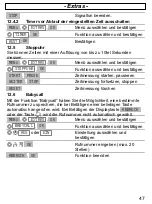 Preview for 47 page of switel CD738 Operating Instructions Manual