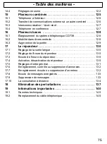 Preview for 75 page of switel CD738 Operating Instructions Manual