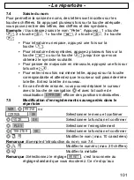 Preview for 101 page of switel CD738 Operating Instructions Manual