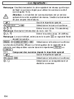 Preview for 104 page of switel CD738 Operating Instructions Manual