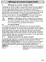 Preview for 105 page of switel CD738 Operating Instructions Manual