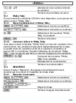 Preview for 115 page of switel CD738 Operating Instructions Manual