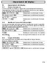 Preview for 179 page of switel CD738 Operating Instructions Manual