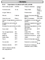 Preview for 192 page of switel CD738 Operating Instructions Manual