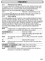 Preview for 235 page of switel CD738 Operating Instructions Manual