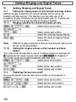 Preview for 250 page of switel CD738 Operating Instructions Manual