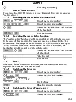 Preview for 253 page of switel CD738 Operating Instructions Manual