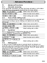 Preview for 255 page of switel CD738 Operating Instructions Manual