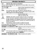 Preview for 264 page of switel CD738 Operating Instructions Manual