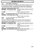 Preview for 265 page of switel CD738 Operating Instructions Manual