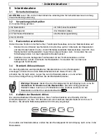 Предварительный просмотр 7 страницы switel D6017 Operating Instructions Manual