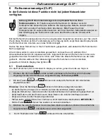 Предварительный просмотр 16 страницы switel D6017 Operating Instructions Manual