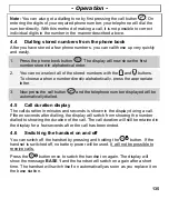 Предварительный просмотр 135 страницы switel D6020 Operating Instructions Manual