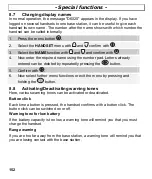 Предварительный просмотр 152 страницы switel D6020 Operating Instructions Manual