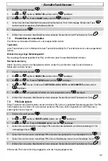 Preview for 17 page of switel D6025 Operating Instructions Manual