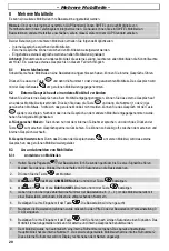 Preview for 20 page of switel D6025 Operating Instructions Manual