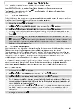 Preview for 21 page of switel D6025 Operating Instructions Manual